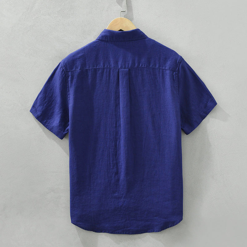 Leonardo Romano Linen Short Sleeve Shirt