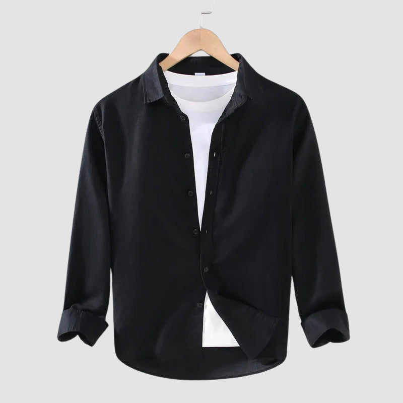 Leonardo Romano Linen Button-Up Shirt