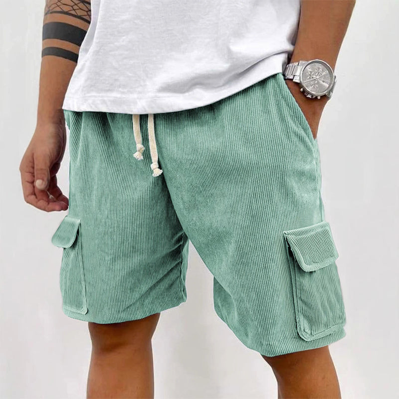Leonardo Romano Viterbo Corduroy Shorts