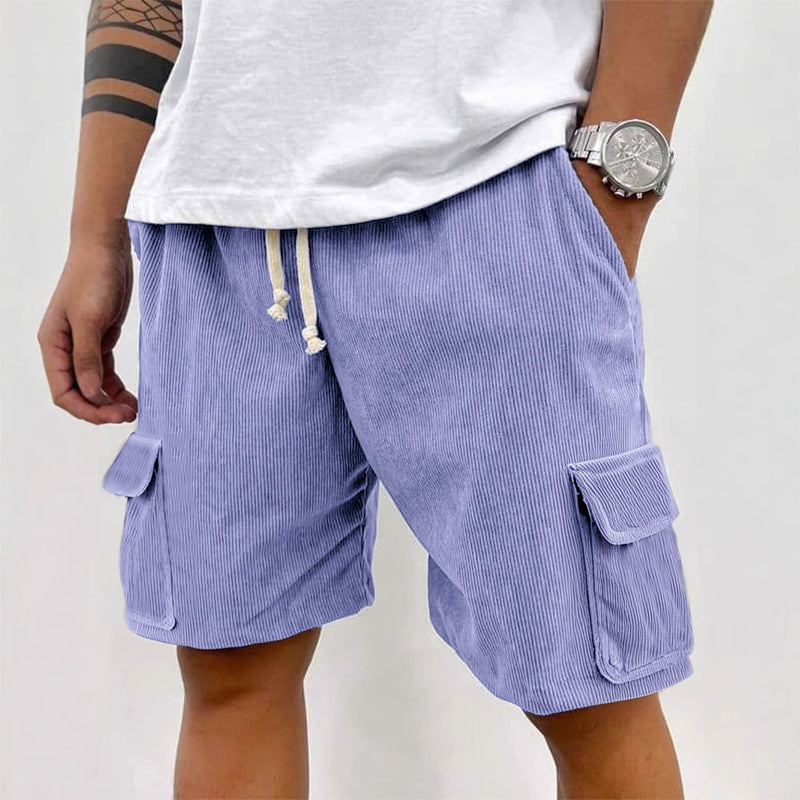 Leonardo Romano Viterbo Corduroy Shorts