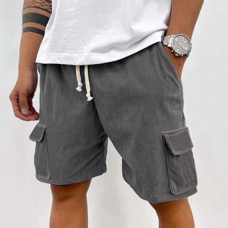 Leonardo Romano Viterbo Corduroy Shorts