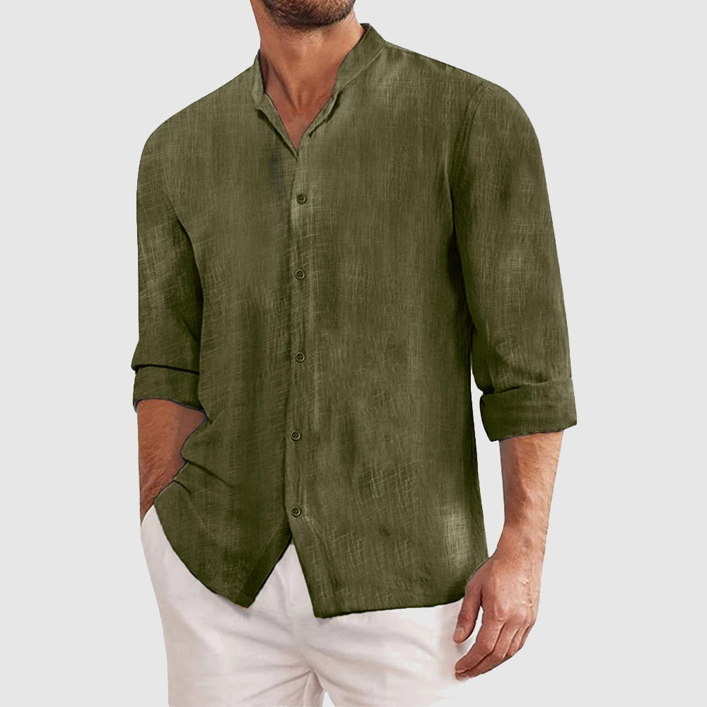 Leonardo Romano Maestro Linen Shirt
