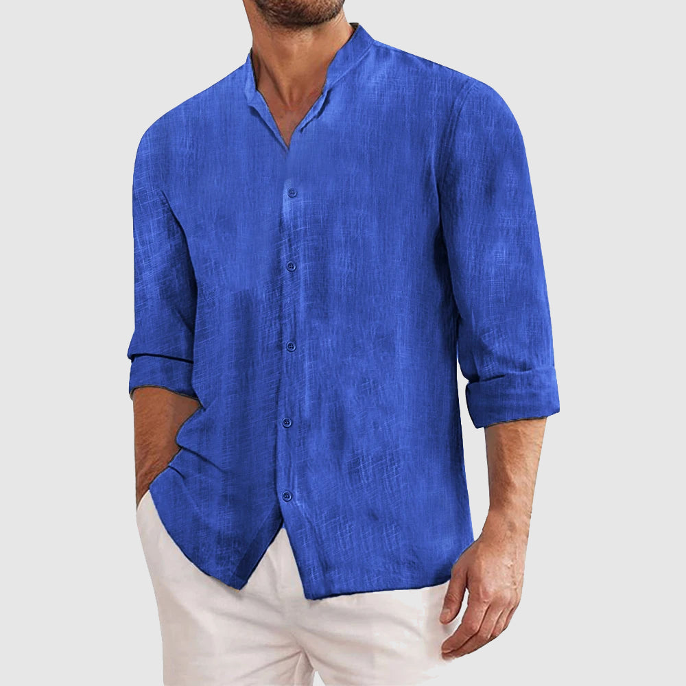 Leonardo Romano Maestro Linen Shirt