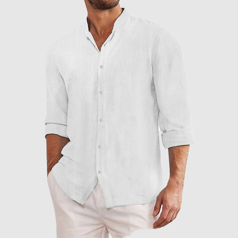 Leonardo Romano Maestro Linen Shirt