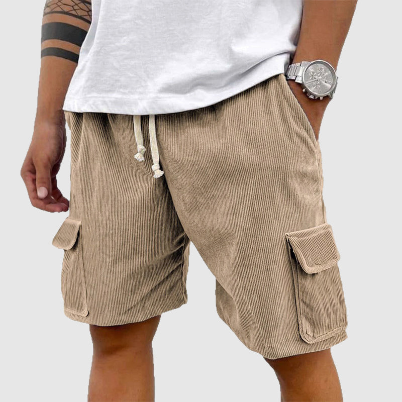 Leonardo Romano Viterbo Corduroy Shorts