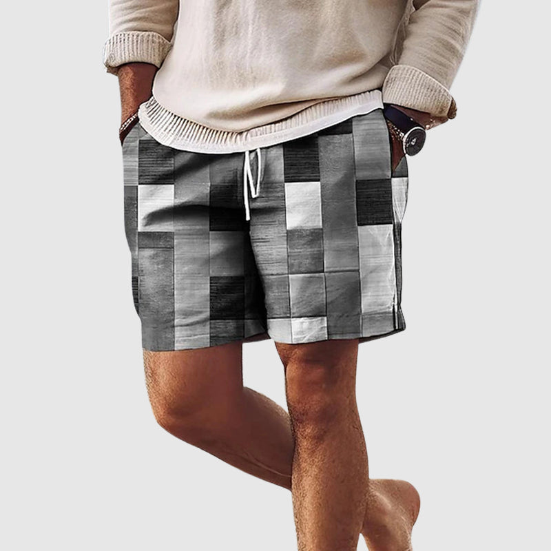 Matteo Riva Capri Mosaic Swim Shorts