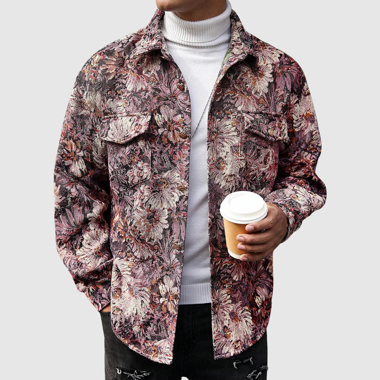 Matteo Riva Casual Bloom Jacket