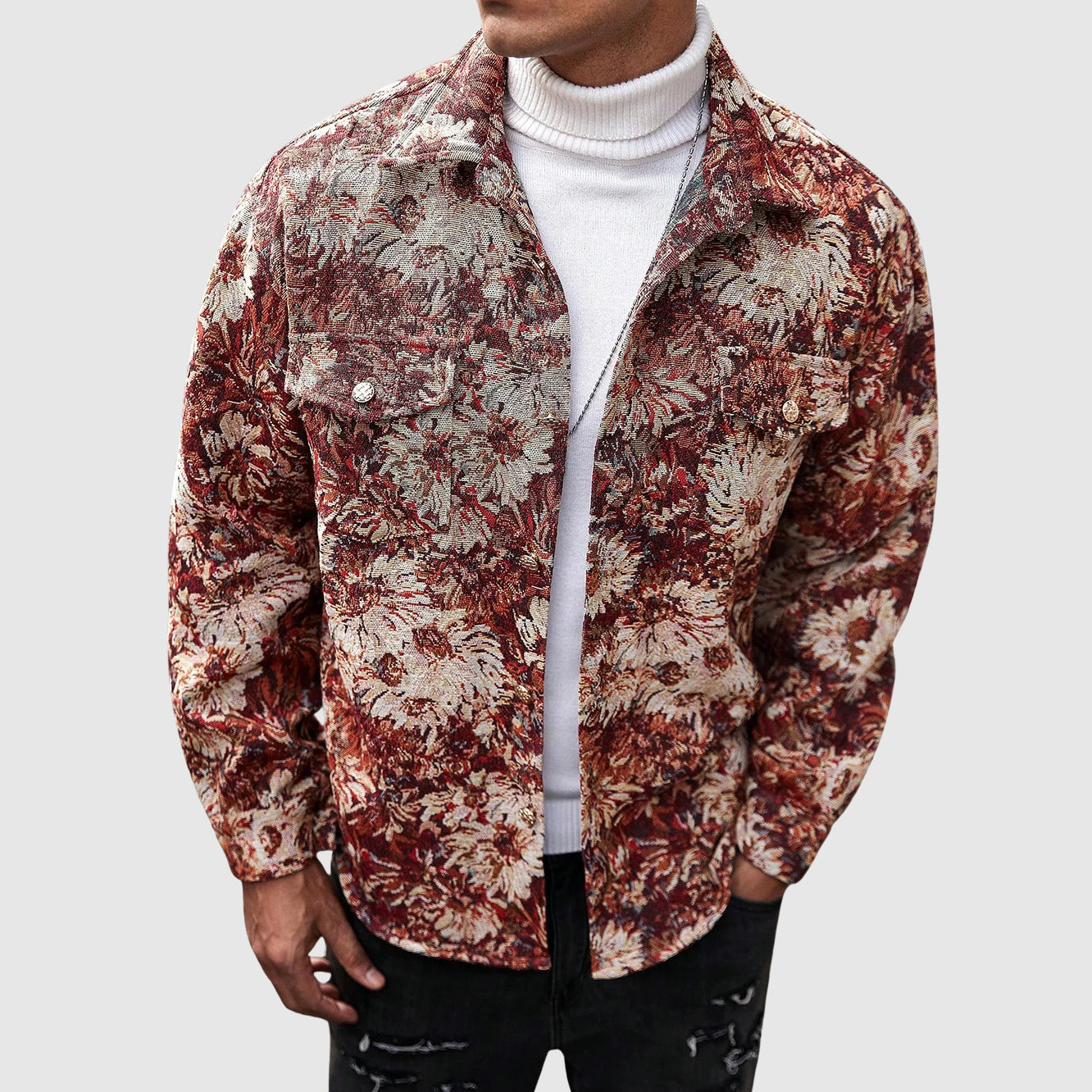 Matteo Riva Casual Bloom Jacket