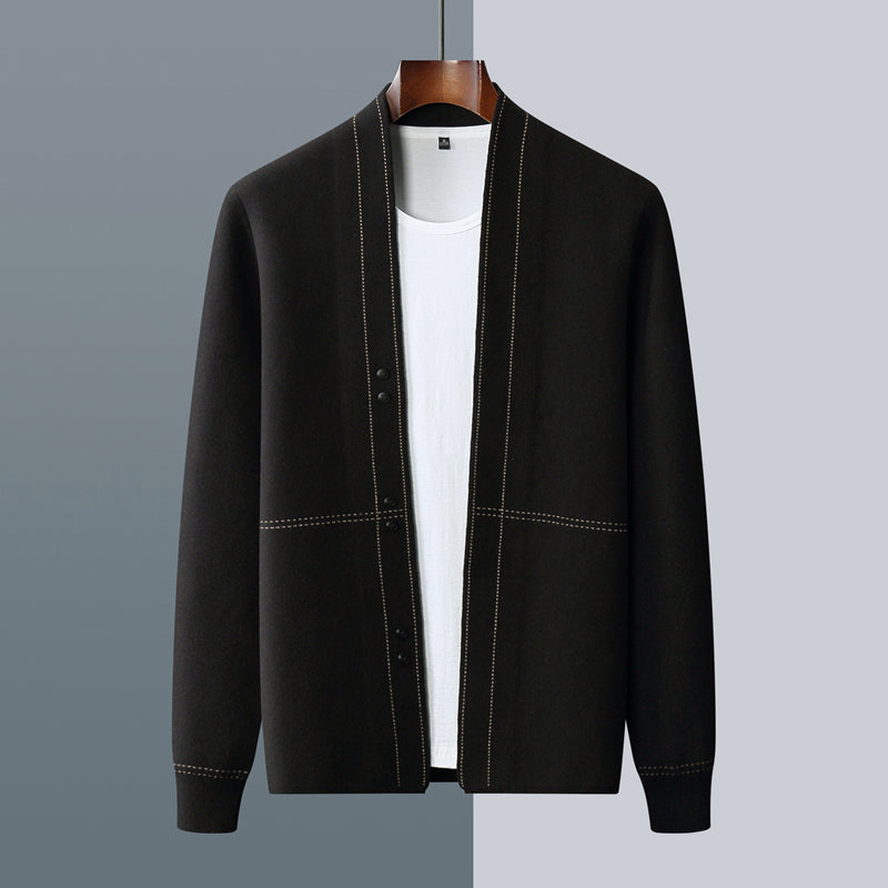 Matteo Riva Wool Weaver Cardigan