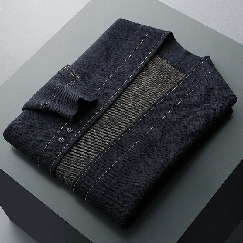 Matteo Riva Wool Weaver Cardigan
