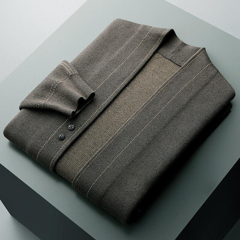 Matteo Riva Wool Weaver Cardigan