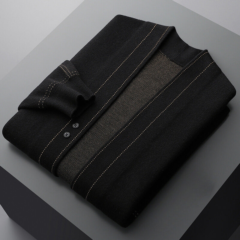 Matteo Riva Wool Weaver Cardigan