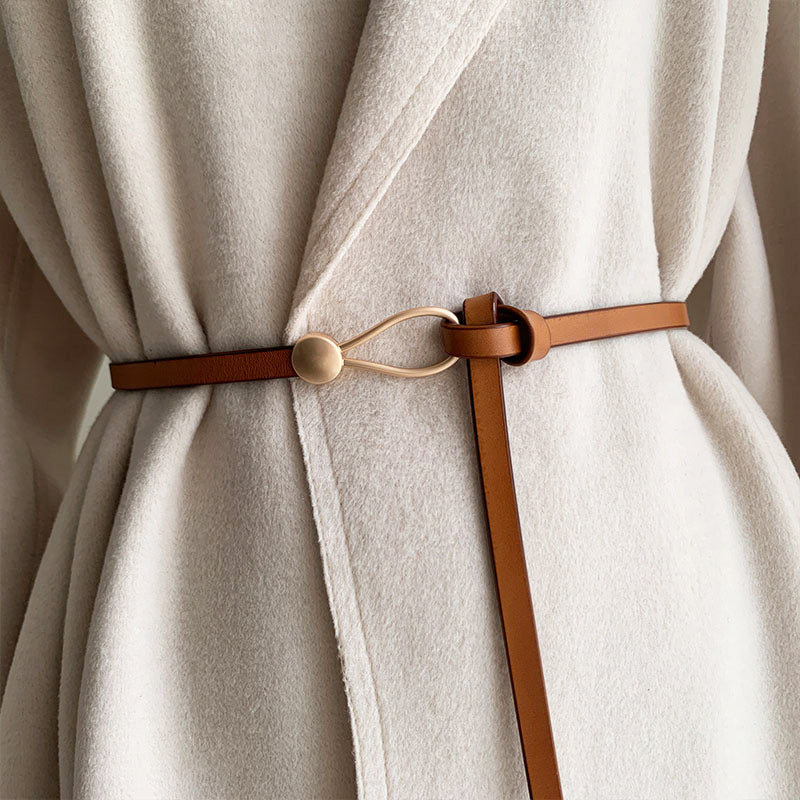 Veloura Modern Loop Accent Belt