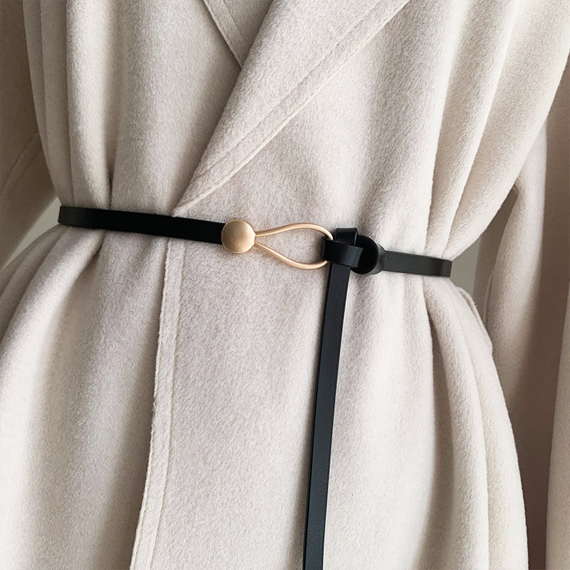 Veloura Modern Loop Accent Belt