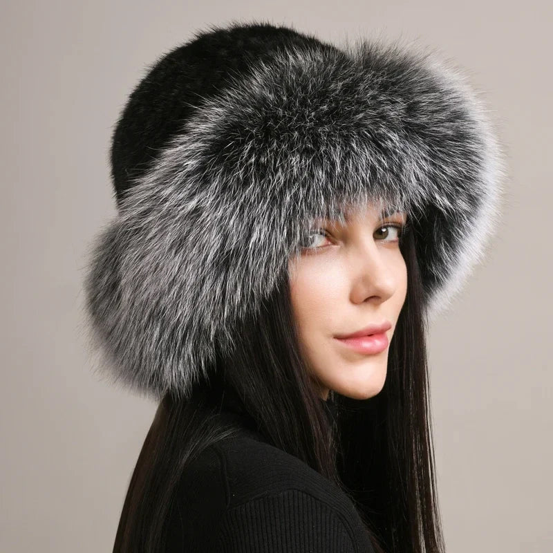 Winter Muse Statement Fur Hat