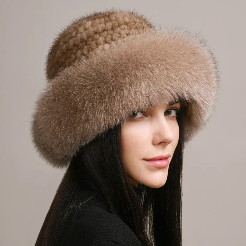 Winter Muse Statement Fur Hat