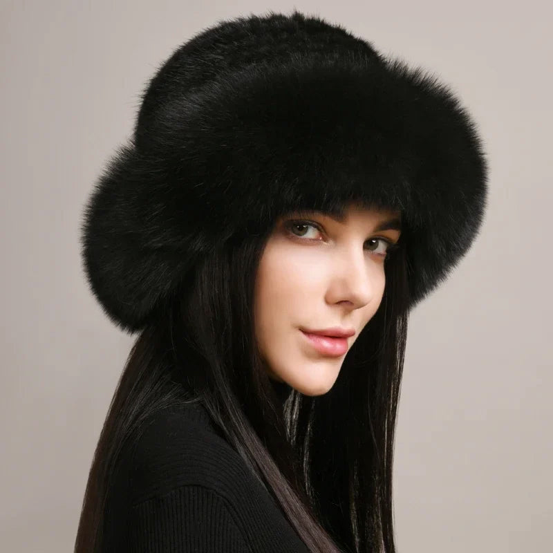 Winter Muse Statement Fur Hat